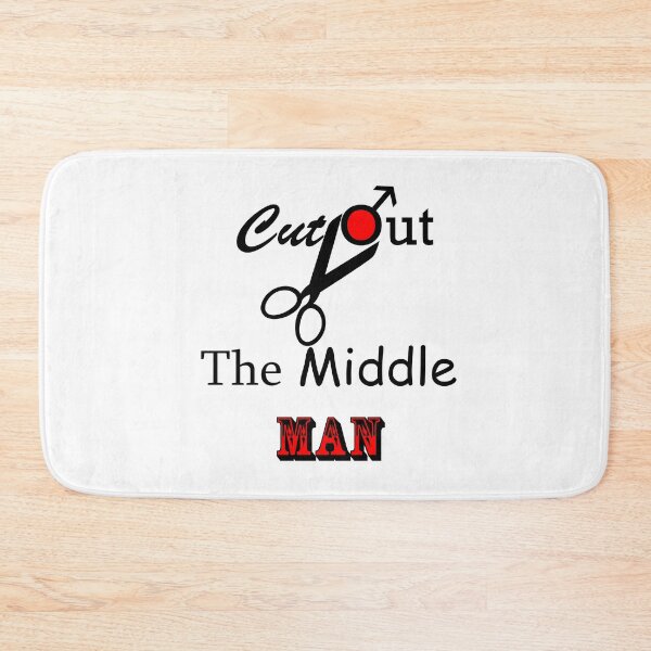 Item preview, Cut Out The Middle Man designed and sold by ninasilver.