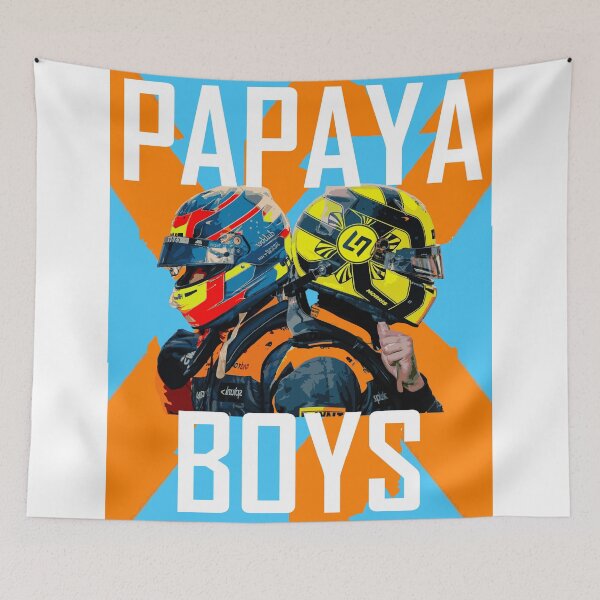 Item preview, Papaya Boys : Lando Norris and Oscar Piastri Mclaren F1 Team designed and sold by cjd1017.
