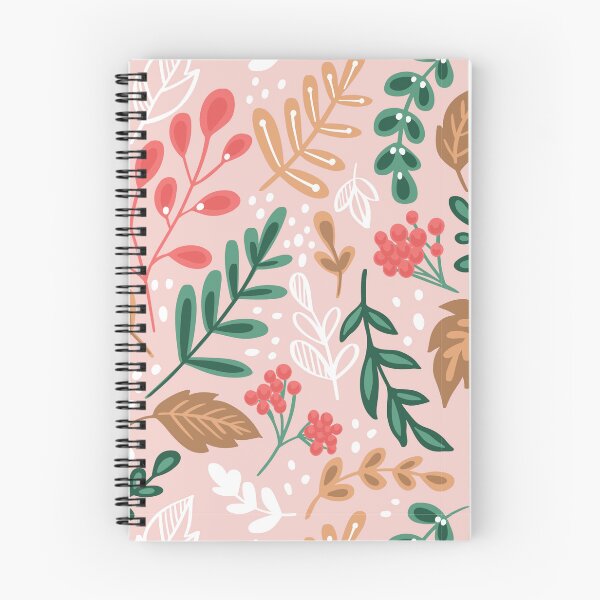 Item preview, Leaves and Flowers Pattern designed and sold by hNa-graphics.