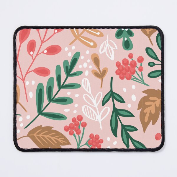 Item preview, Leaves and Flowers Pattern designed and sold by hNa-graphics.