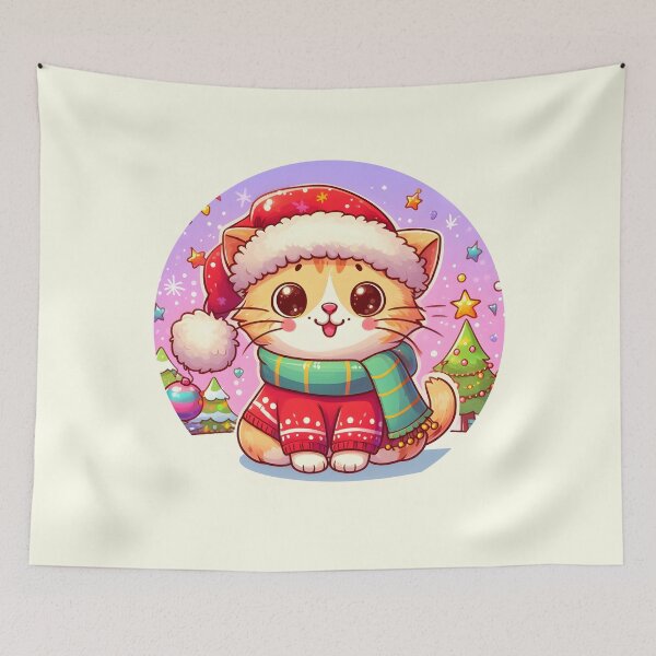 Item preview, Cute Cat at Christmas - Funny designed and sold by Amazing States of America.