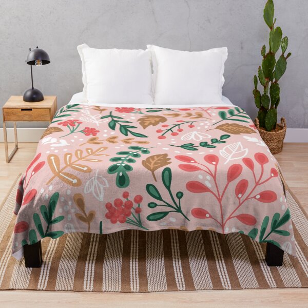 Item preview, Leaves and Flowers Pattern designed and sold by hNa-graphics.