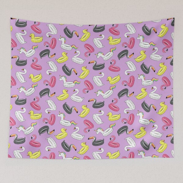 Item preview, Pool Floats - purple - summer  designed and sold by littlearrow.