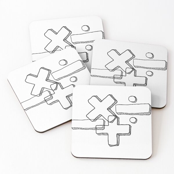 Item preview, Mathematical Harmony: Group of Essential Symbols designed and sold by EnjoYarty.