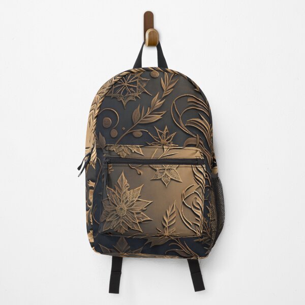 Item preview, GOLDEN CARVED FLOWER, THREE-DIMENSIONAL PATTERN designed and sold by Meandmyshop.