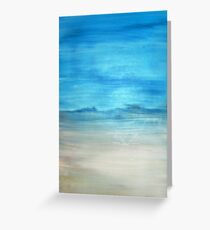 Abstract Landscape Greeting Card