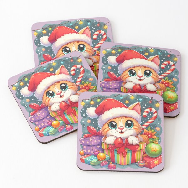 Item preview, Cute Cat at Christmas - Funny designed and sold by Amazing States of America.