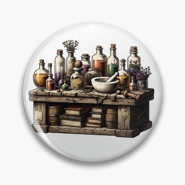 Item preview, Apothecary Workbench designed and sold by Truck Stop One.