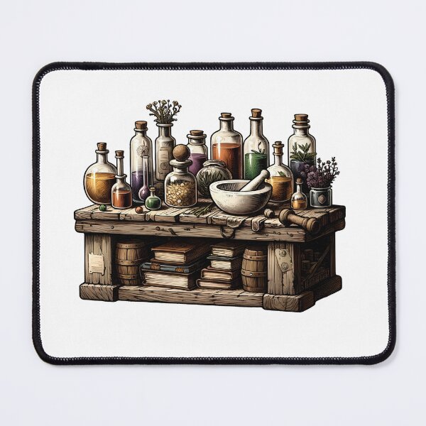 Item preview, Apothecary Workbench designed and sold by Truck Stop One.