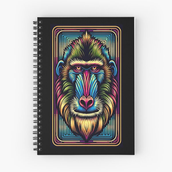 Item preview, Mandrill neon designed and sold by DaBRATKO.
