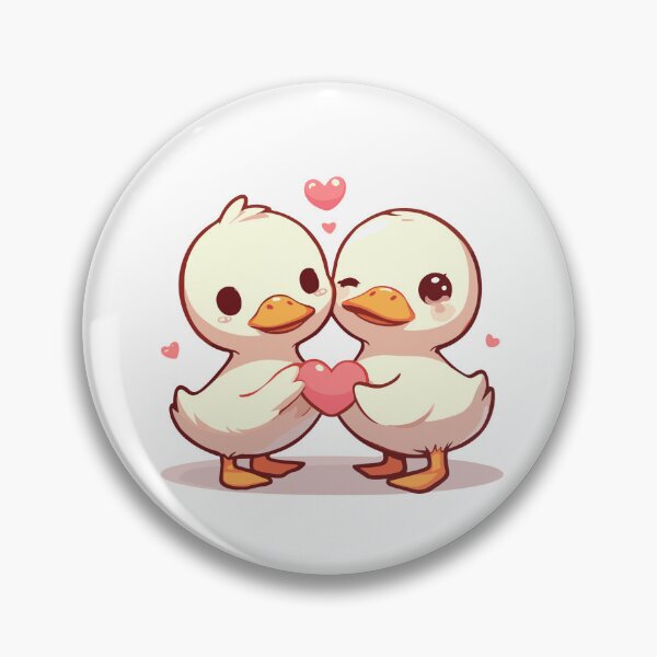 Item preview, Cute duck in love designed and sold by Global Arts.