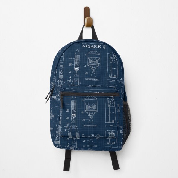 Item preview, Ariane 6 (Navy Blueprint) Horizontal Version designed and sold by BGALAXY.