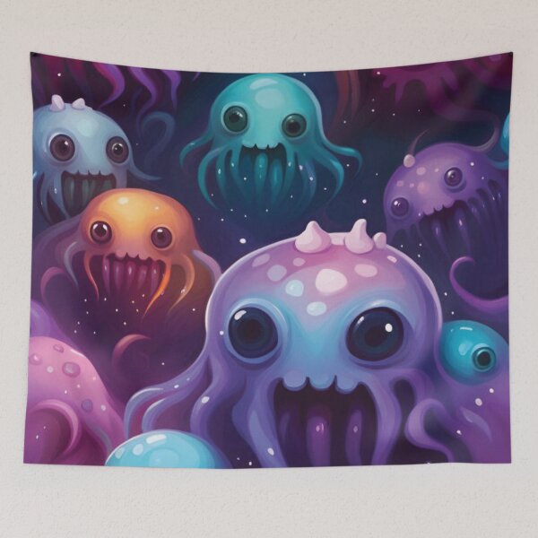 Item preview, Cute Slime Monster designed and sold by vfcolagiovanni.