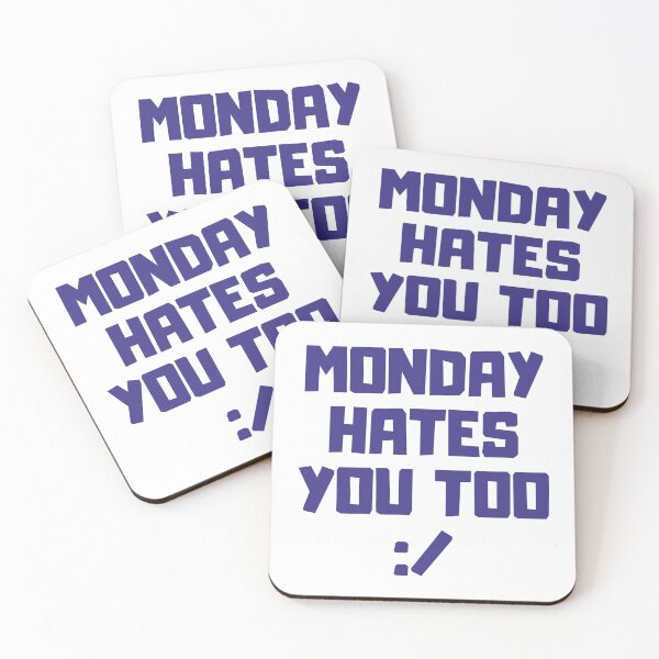 Item preview, Monday Blues Humor Tee - Sarcastic Workweek Slogan Shirt designed and sold by chivedesign.