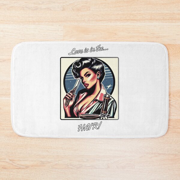 Item preview, Barber Girl no.5 - Love is in the hair! designed and sold by QvDesigns.