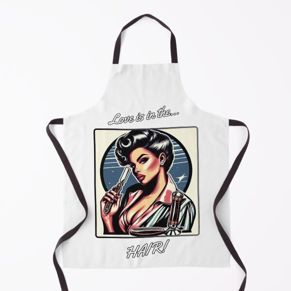 Item preview, Barber Girl no.5 - Love is in the hair! designed and sold by QvDesigns.