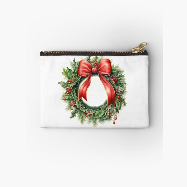 Item preview, Christmas Wreath with a Bow designed and sold by ReverseBleach.