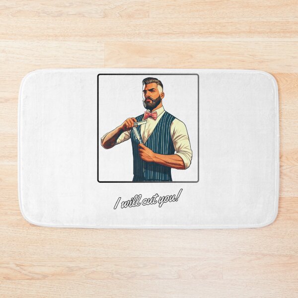 Item preview, Barber no.4 - I will cut you! designed and sold by QvDesigns.