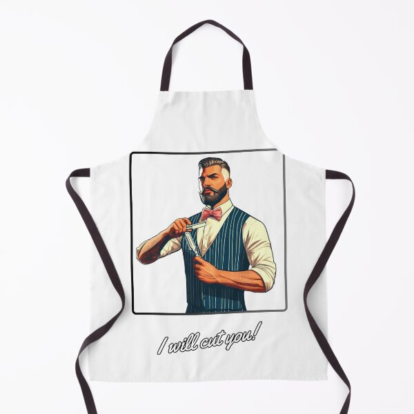 Item preview, Barber no.4 - I will cut you! designed and sold by QvDesigns.