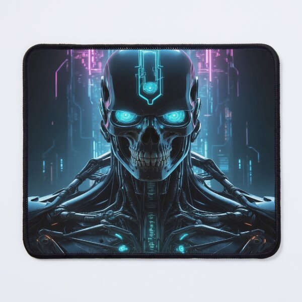 Item preview, Cybernetic Death Transformation Art - Futuristic 10D Masterpiece designed and sold by luminamatrixart.