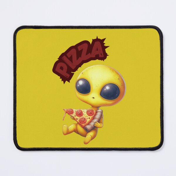 Item preview, ALIEN / PIZZA! designed and sold by DESIGNMOL.