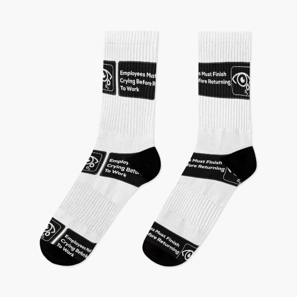 Item preview, Employees Must finish crying before returning to work designed and sold by Dlash.