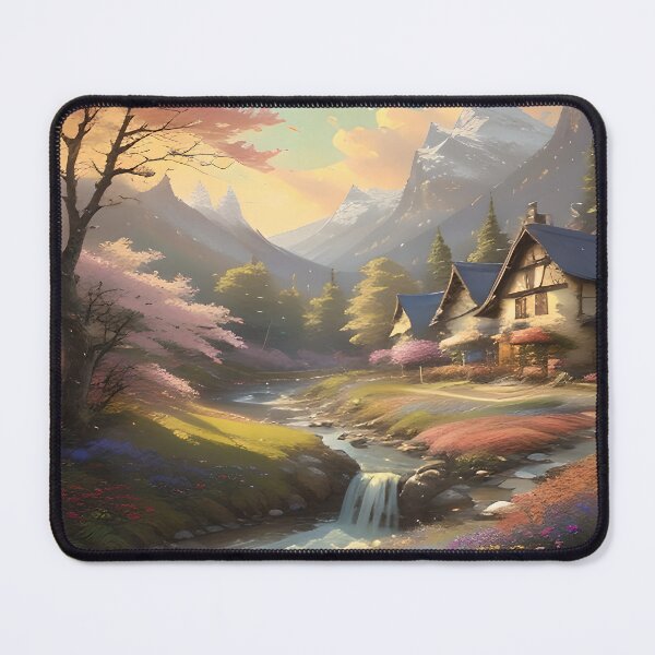 Item preview, Our Springtime Mountain Retreat designed and sold by tobyheward.