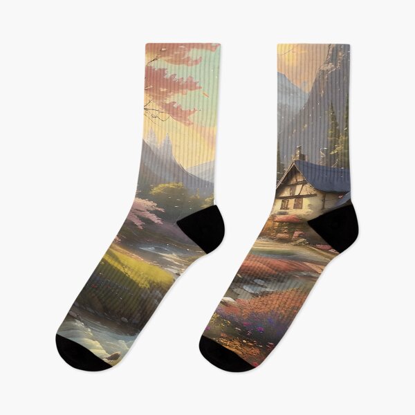 Item preview, Our Springtime Mountain Retreat designed and sold by tobyheward.