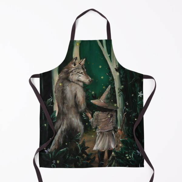 Item preview, Wolf and Little Witch designed and sold by RaisedBWS.