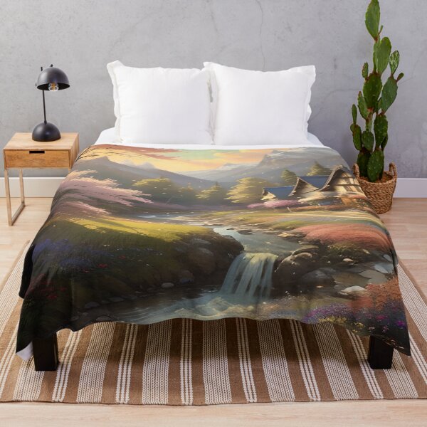Item preview, Our Springtime Mountain Retreat designed and sold by tobyheward.