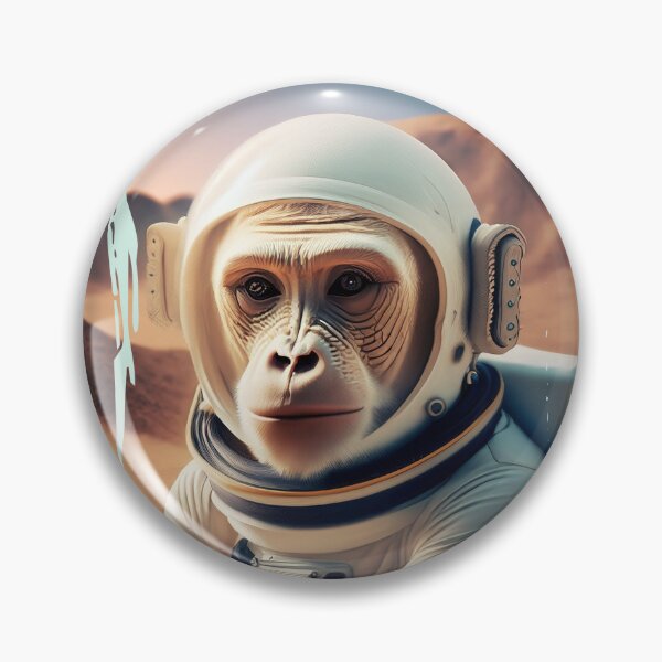 Item preview, Space Monkey Astronaut | White Ape | Universe Explorer designed and sold by monkeybusiness.pt.