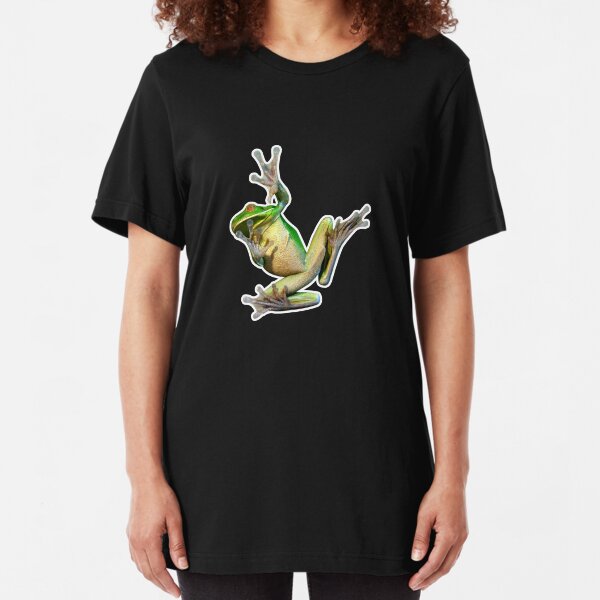 Green Treefrog Slim Fit T-Shirt