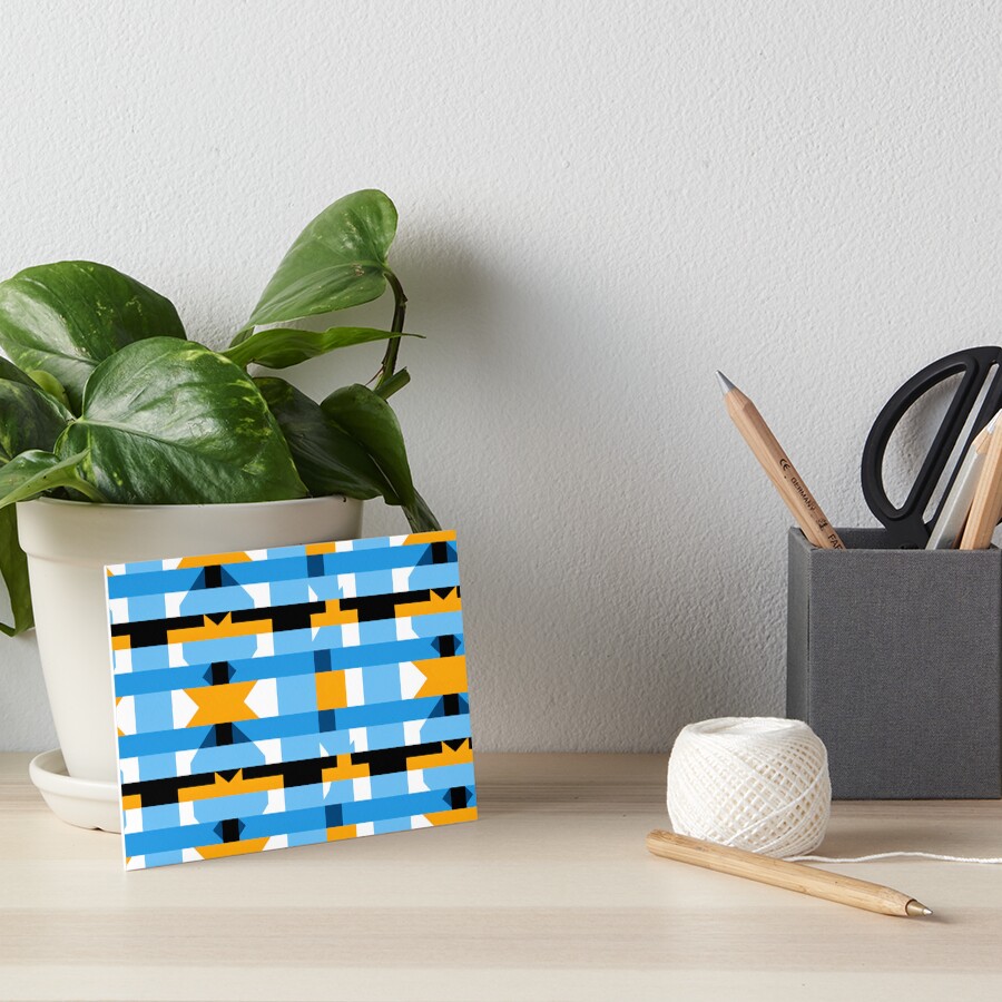 Item preview, Art Board Print designed and sold by SideSignal.