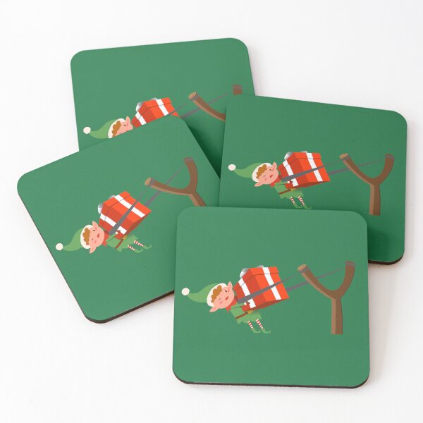 Item preview, NAVIDAD - Tirachinas Elfo Presente designed and sold by SlappyWares.