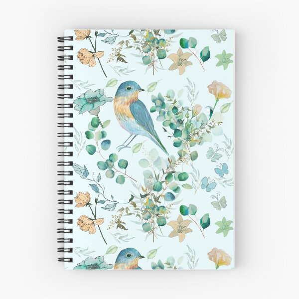 Item preview, Turquoise  Blossom and Birdsong Secret Garden designed and sold by Mehwish.