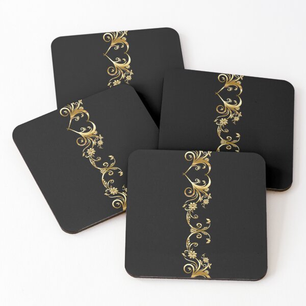 Item preview, Golden flowers with heart designed and sold by Mario-Martinez.