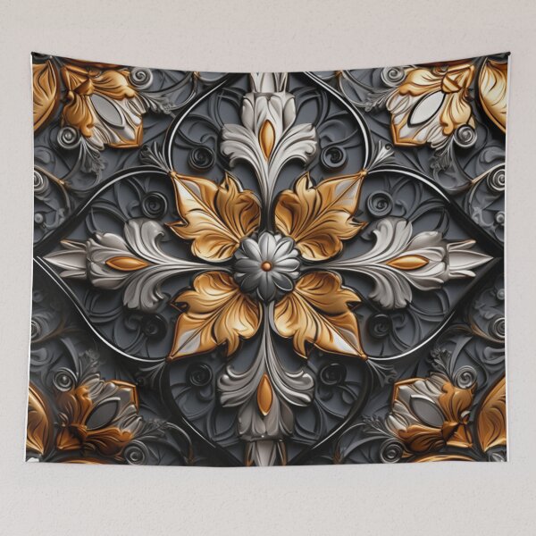 Item preview, Abstract art flower pattern illustration, beauty artistic background design designed and sold by zoldi.