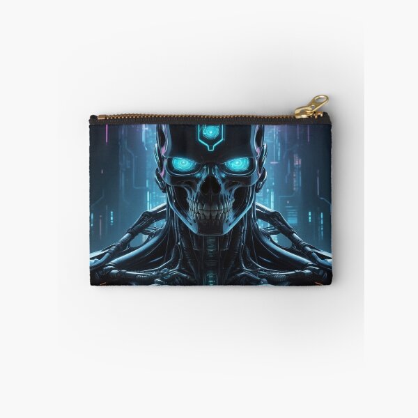 Item preview, Cybernetic Death Transformation Art - Futuristic 10D Masterpiece designed and sold by luminamatrixart.