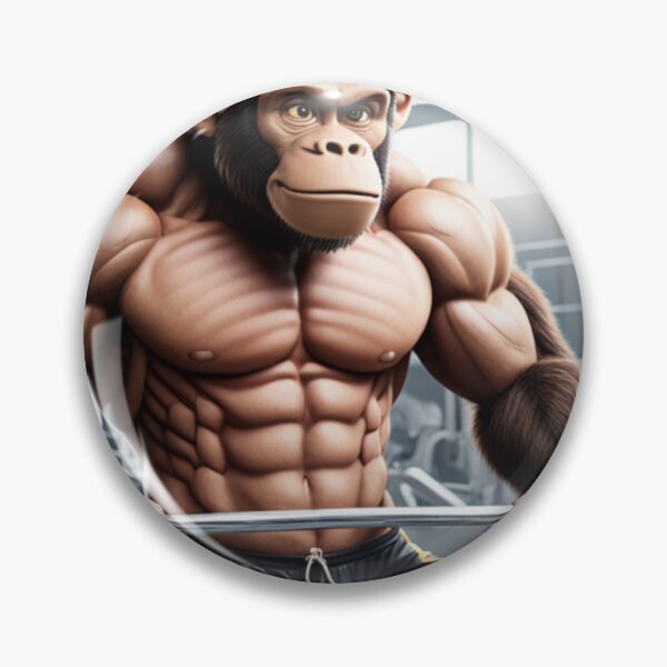 Item preview, THE GREAT MONKEY MUSCLE designed and sold by TonatiuMonkey28.