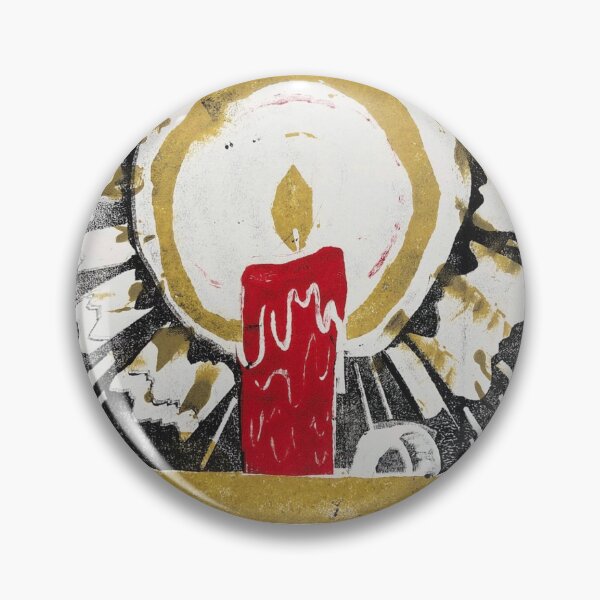 Artikelvorschau, Red Candle Monoprint Version zwei entworfen und verkauft von RML Artwork.