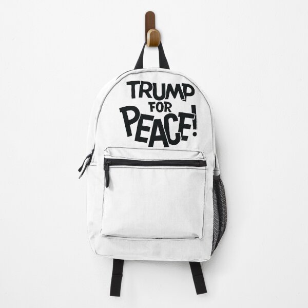 Item preview, Trump For Peace! (Black) designed and sold by FrankTwist.