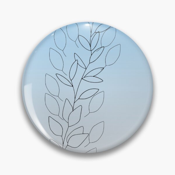 Item preview, Leaves pattern with blue gradient background designed and sold by Mario-Martinez.