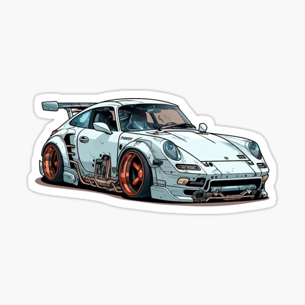 Artikel-Vorschau von Cyberpunk Porsche, designt und verkauft von DecalsAreLife.