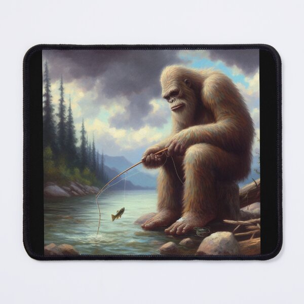 Item preview, Bigfoot Fishing designed and sold by CrankyOldDude.