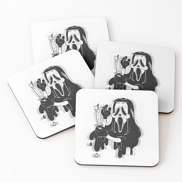 Item preview, Ghostface Killer Haircut - Scream Horror Art Parody designed and sold by donnymeloche.