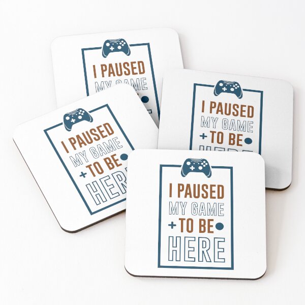 Item preview, Paused game V3 designed and sold by BroZoneHub.
