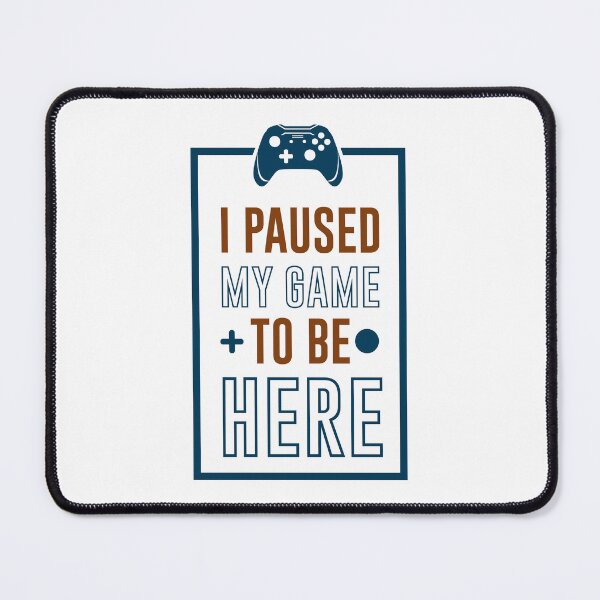 Item preview, Paused game V3 designed and sold by BroZoneHub.