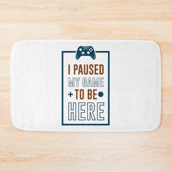 Item preview, Paused game V3 designed and sold by BroZoneHub.