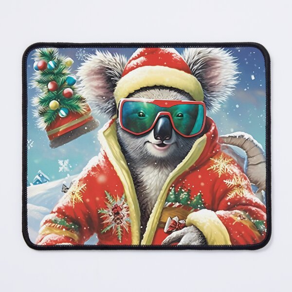 Item preview, “Winter Wonderland Skiing Koala” designed and sold by Art-Vortex-fr.