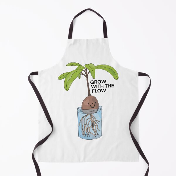 Item preview, Grow with the flow avocado designed and sold by PeachCatDesigns.
